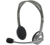 LOGITECH H110 Stereo Headset - Black