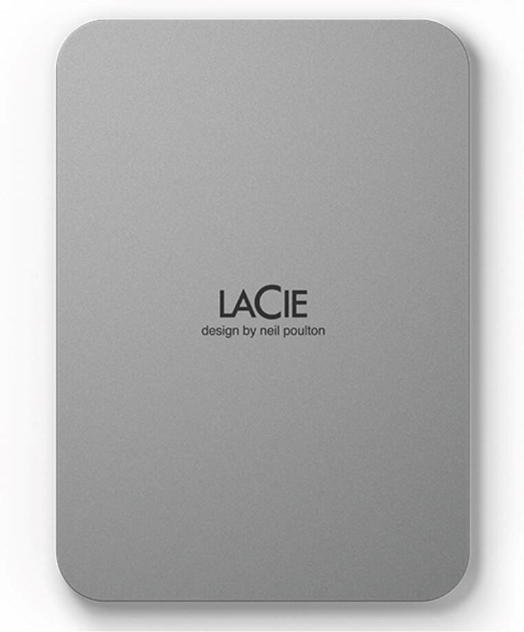 SEAGATE Externí HDD 2TB Lacie Mobile Drive, USB-C, Stříbrná (STLP2000400)