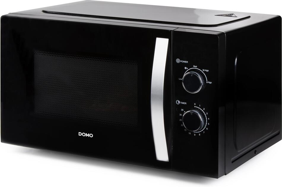 Mikrovlnná trouba - černá - 30 L - 900 W - DOMO DO23001