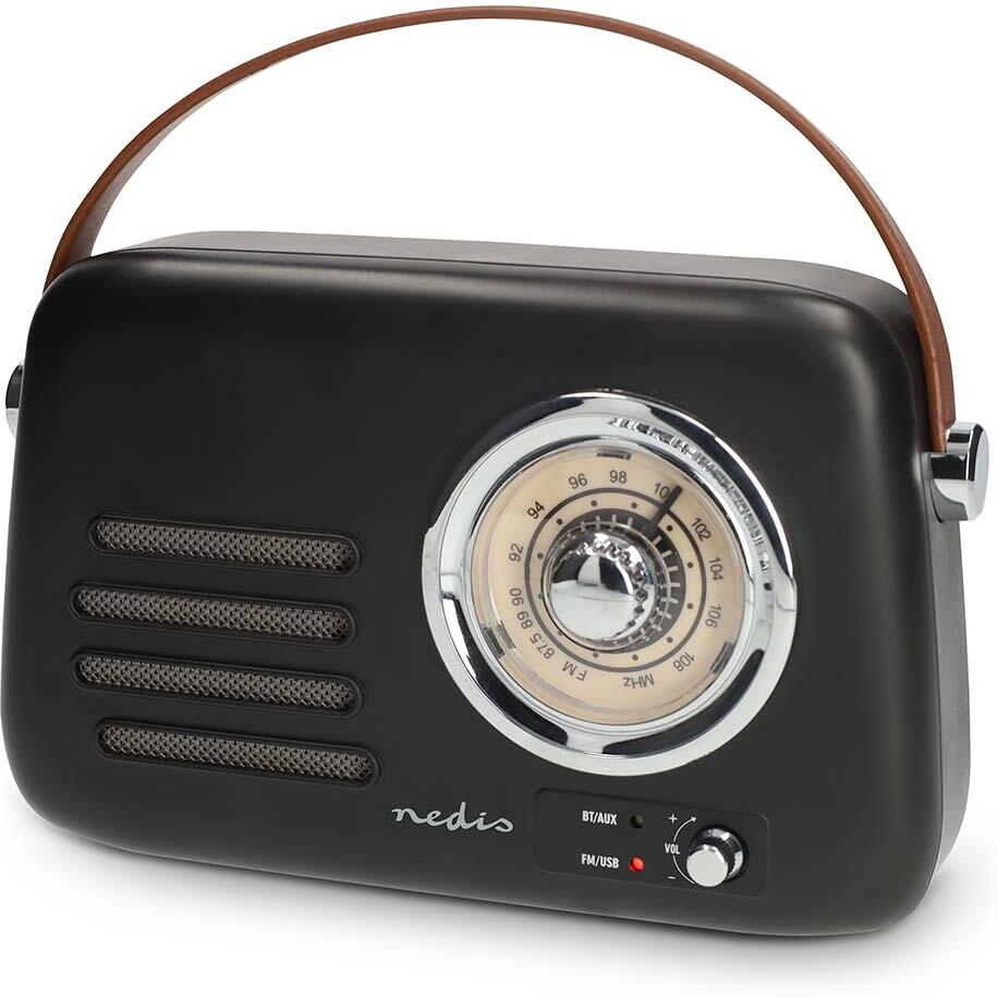 FM rádio NEDIS RDFM2600BK