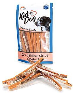 Pochoutka KIDDOG losos v proužku 80g