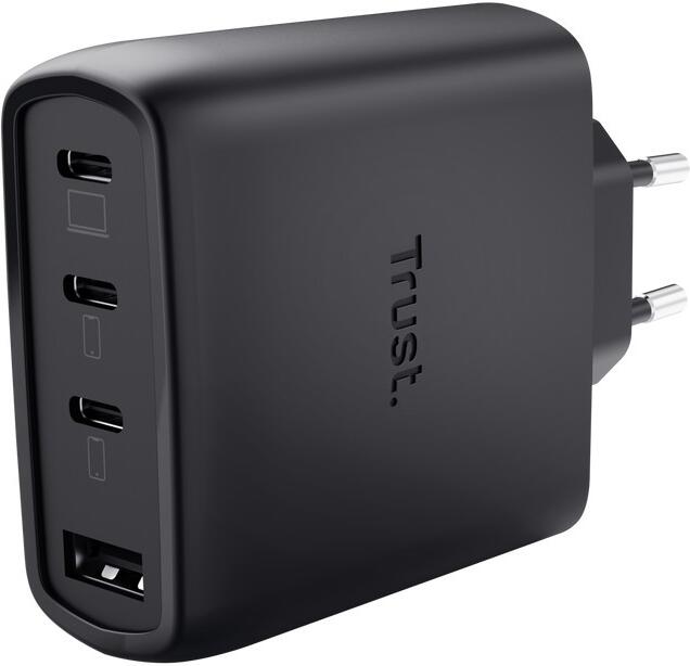 Trust MAXO 65W 4P GAN CHARGER BLK (26067)