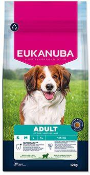 Eukanuba Dog Adult Small&Medium rich in Lamb 12kg