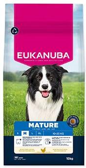 Eukanuba Dog Mature Medium rich in fresh Chicken 15kg