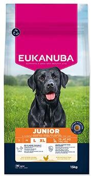 Eukanuba Dog Junior Large rich in fresh Chicken 15kg