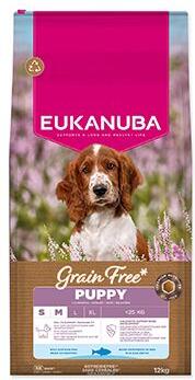 Eukanuba Dog GF Puppy Small&Medium rich in Oc.Fish12kg