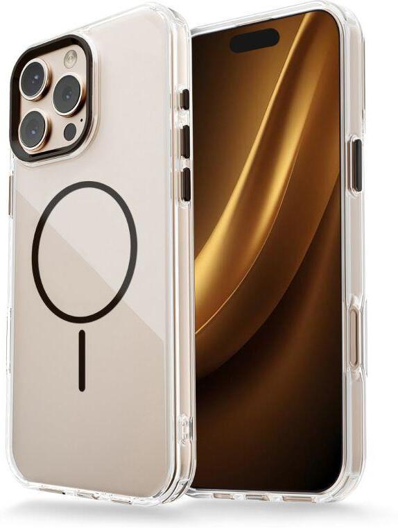 Kryt Clear Thin Mag pro Apple iPhone 12/12 Pro 6,1'' černý CPA