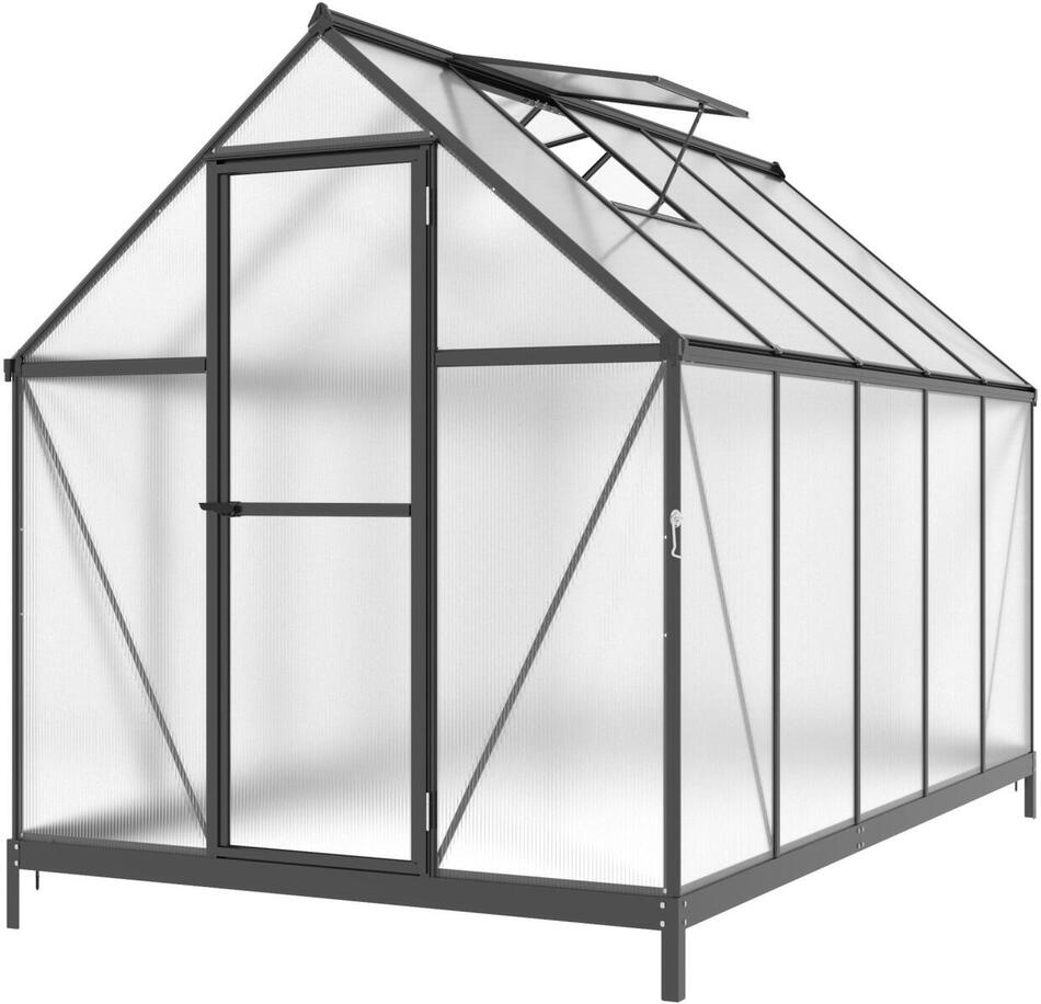 Skleník LANITPLAST SARANA 6x10 PC 4 mm černý LG4333