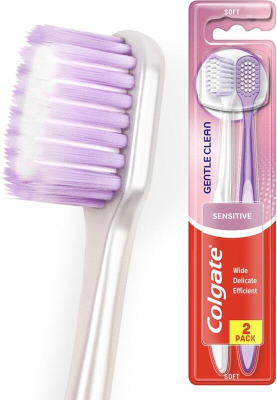 Colgate Gentle Clean Sensitive zubní kartáček 2-pack