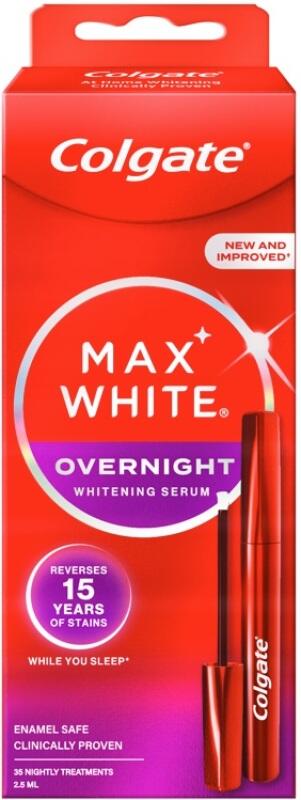 Colgate Max White Overnight pero na bělení zubů 2,5 ml