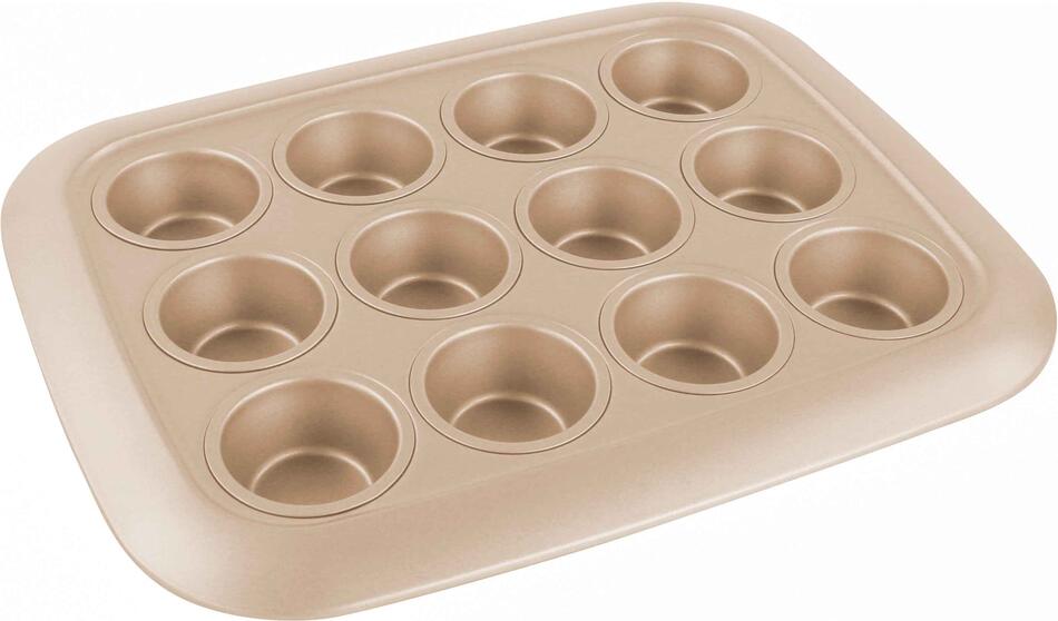 FORMA NA MUFFINY KITCHISIMO 12KS 29X23X3 ZLATÁ