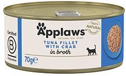 Applaws Cat konz. Adult Broth tuňák s krabem 70g