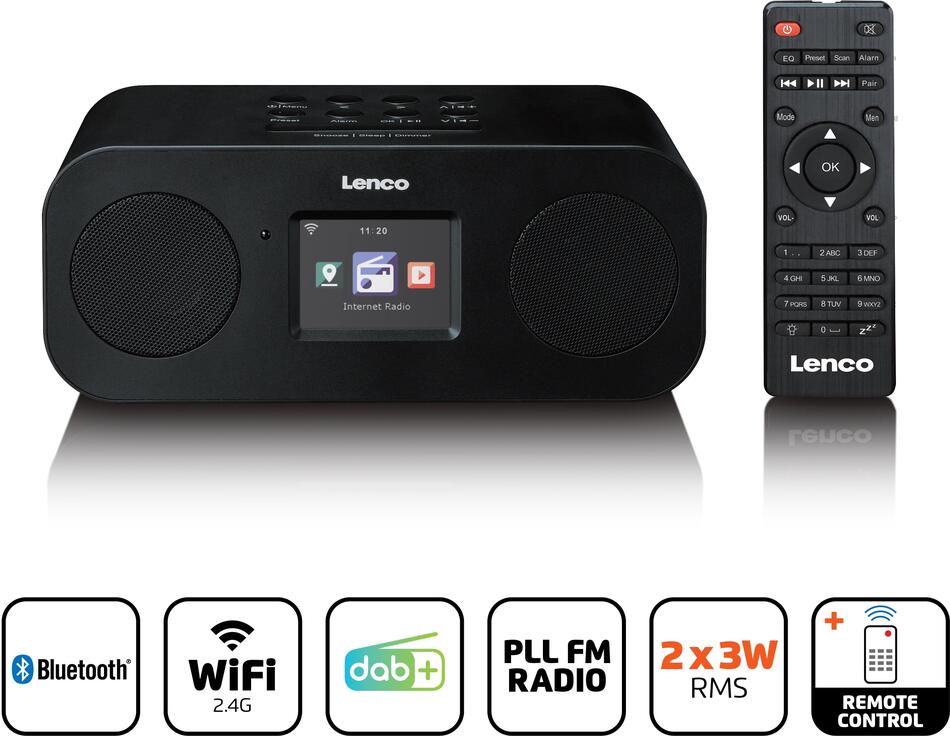 Lenco DIR-121BK