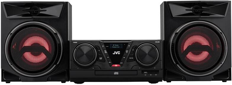 Minisystém JVC MX-E325B-DAB, černý