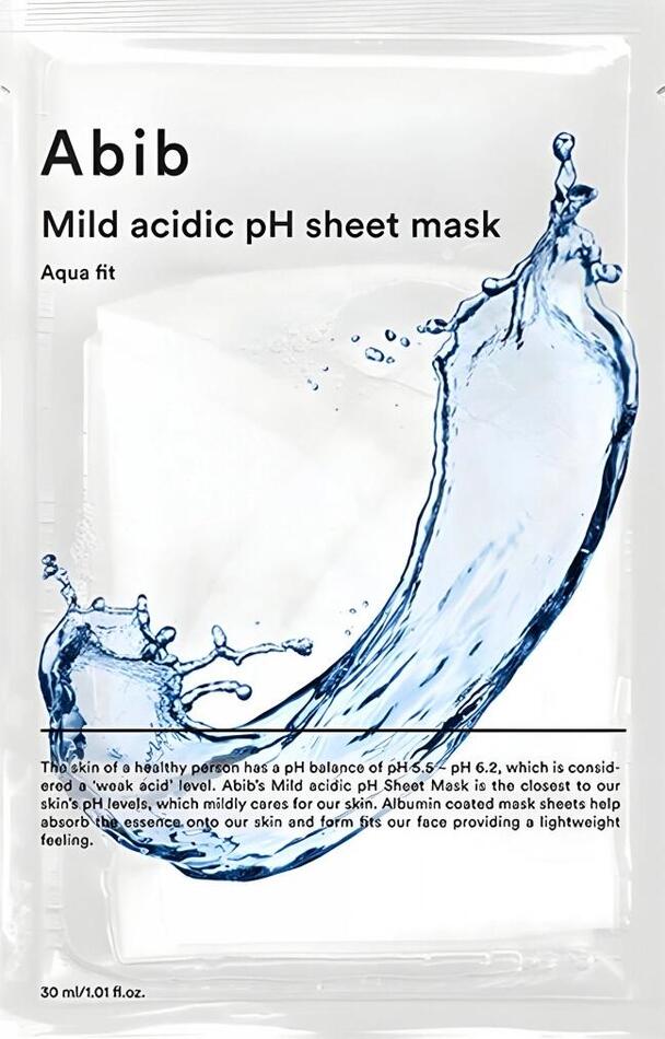 Pleťová maska Abib Mild Acidic pH Sheet Mask Aqua Fit, 30 ml