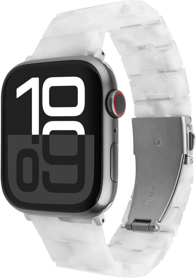 Resinový řemínek FIXED Resin Strap pro Apple Watch 38/40/41mm, Cloud White