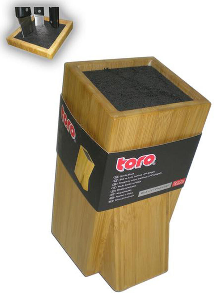 Blok na nože TORO bambus