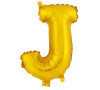 Balónek fóliový TORO písmenko "J" 30cm