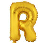 Balónek fóliový TORO písmenko "R" 30cm