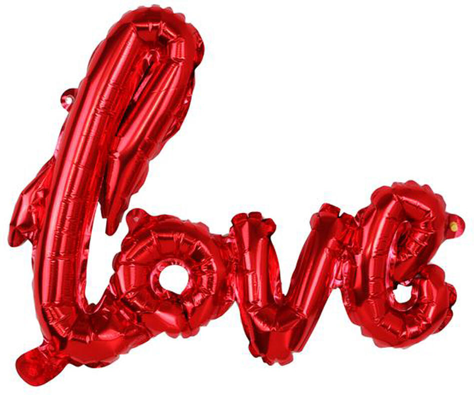 Balónek fóliový TORO 68cm love