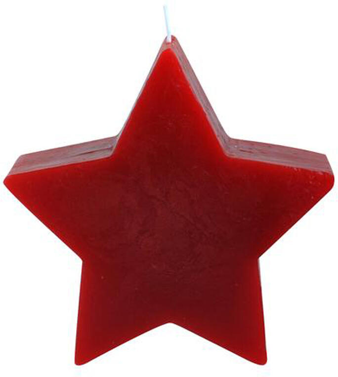 Adventní svíčka TORO 14cm hvězda