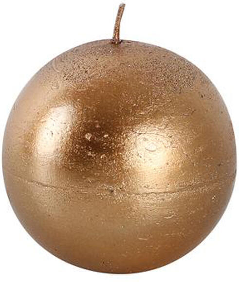 TORO rustikální svíčka koule 8cm PROVENCE měděná