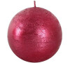 TORO SVÍČKA KOULE, PRŮMĚR 8CM, ČERVENÁ