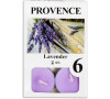 Čajová svíčka Provence 6ks levandule