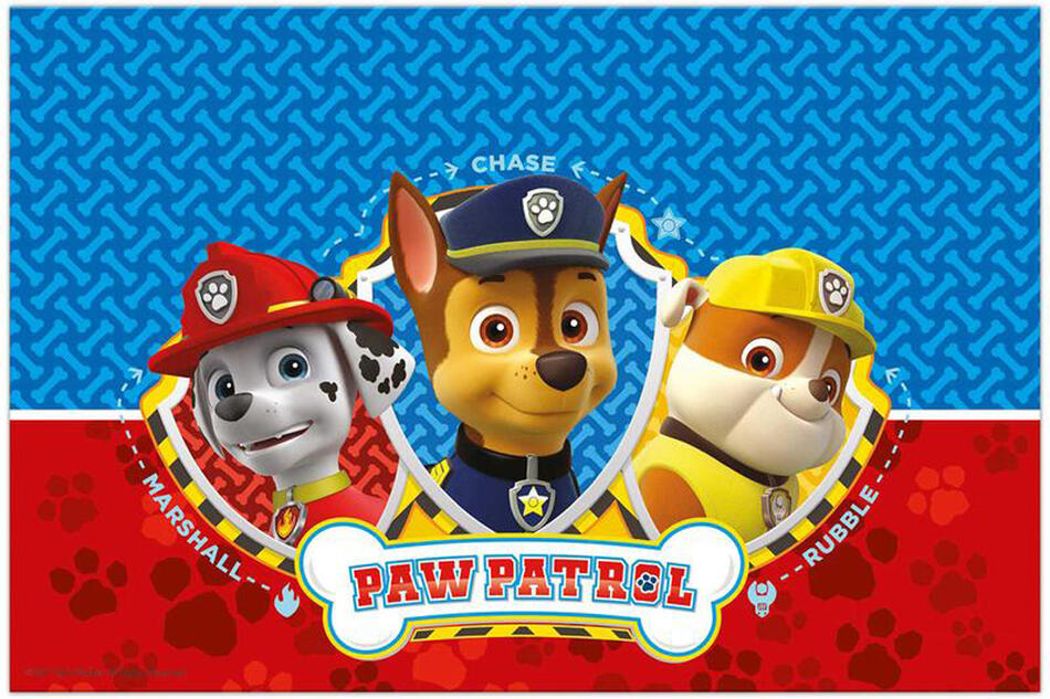 PROCOS dětský plastový ubrus 120x180cm Paw Patrol