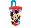 STOR plastový kelímek s brčkem MICKEY 430ml