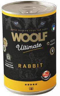 WOOLF Ultimate DogFood konz. Rabbit 400g