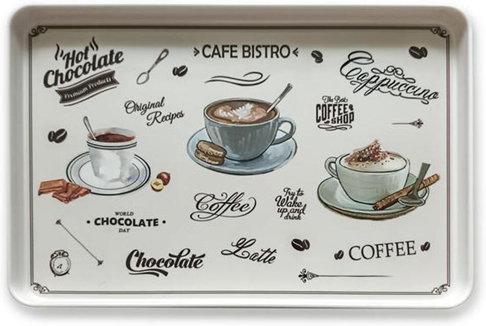 Servírovací podnos TORO 40x27cm café bistro