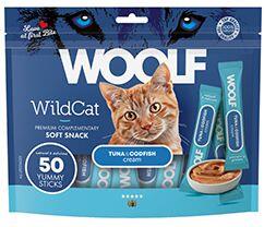 WOOLF WildCat Cream Regular Tuna&Codfish 50x14g