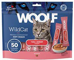 WOOLF WildCat Cream Regular Tuna&Shrimp 50x14g