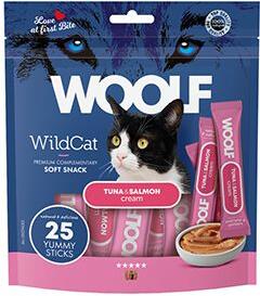 WOOLF WildCat Cream Regular Tuna&Salmon 25x14g