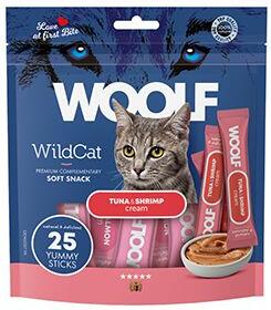 WOOLF WildCat Cream Regular Tuna&Shrimp 25x14g
