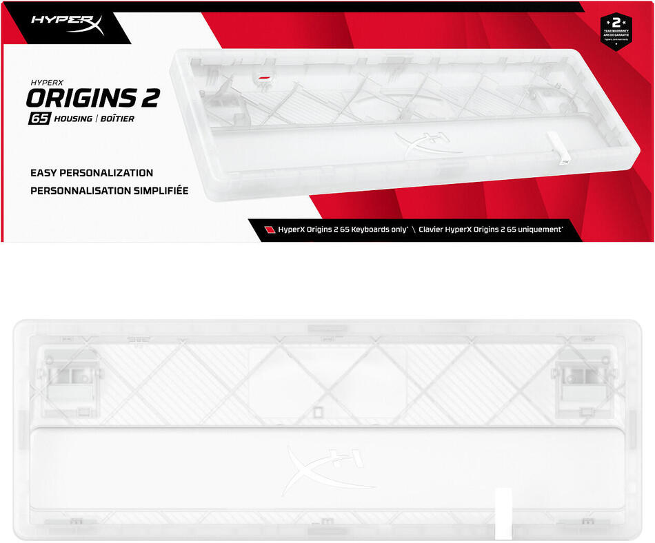 Tělo klávesnice HP HyperX Origins 2 65 White Housing (BF0U0AA)