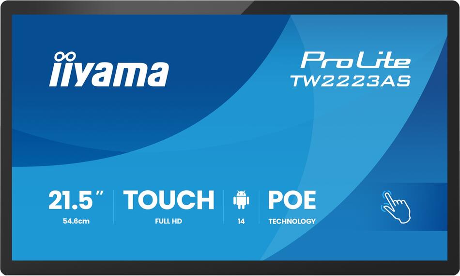 22" IIYAMA TW2223AS-B3P:IPS,FHD,Android