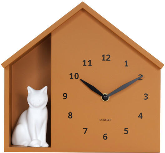 Nástěnné i stolní hodiny 6099YE Karlsson 27cm