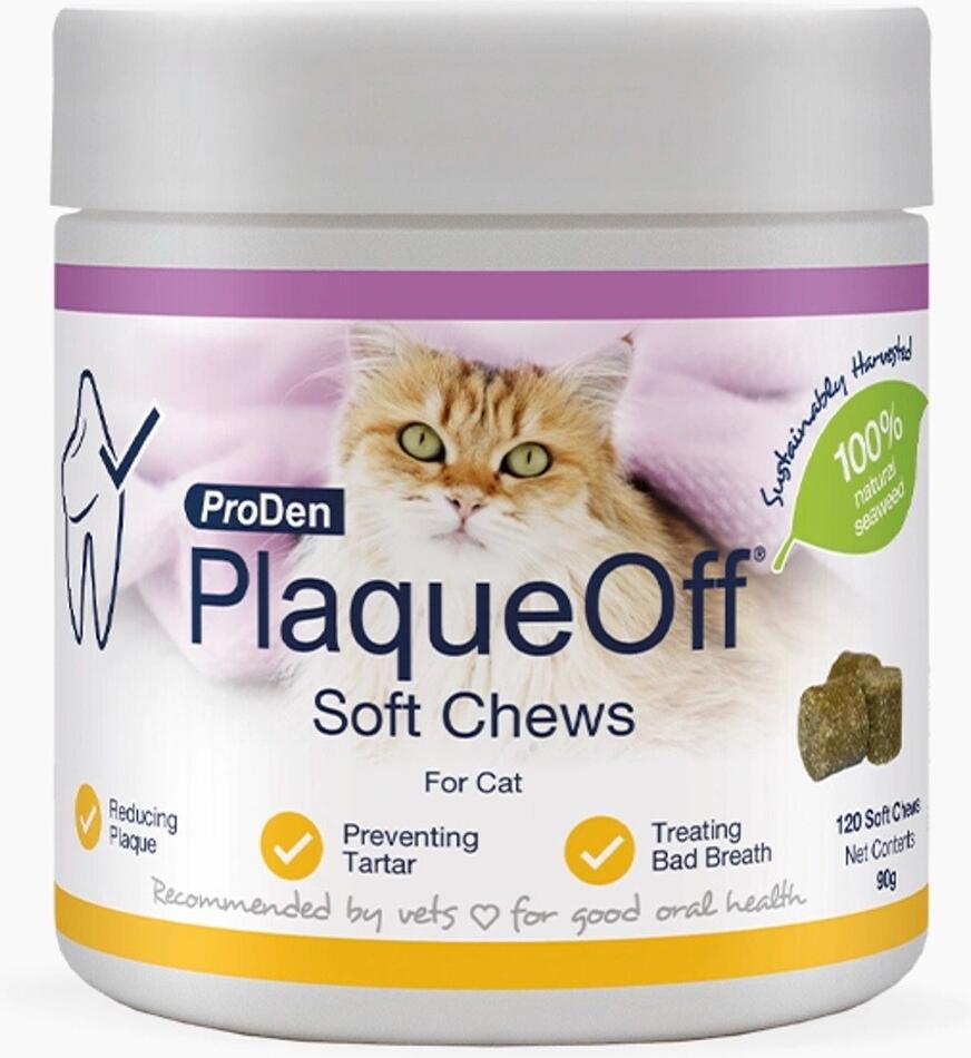 ProDen PlaqueOff® Soft Chews Cat 120ks