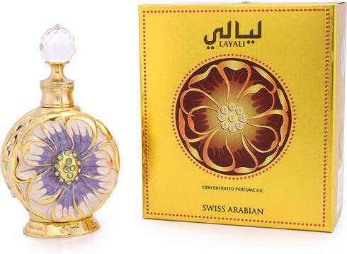 Parfémovaný olej Swiss Arabian Layali CPO, 15 ml