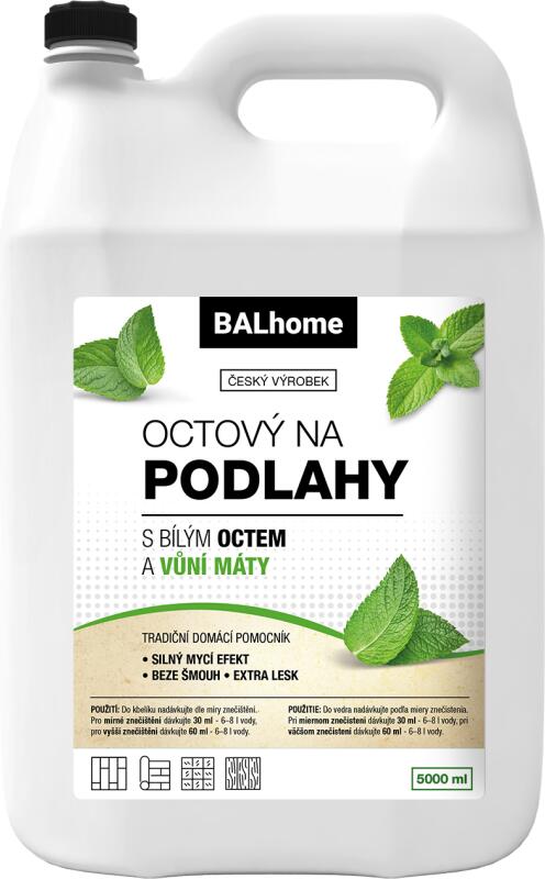 Balhome octový čistič na podlahy s vůní máty 5 L