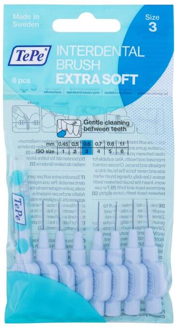Mezizubní kartáček TePe Extra Soft, 8 ml (0,6 mm)