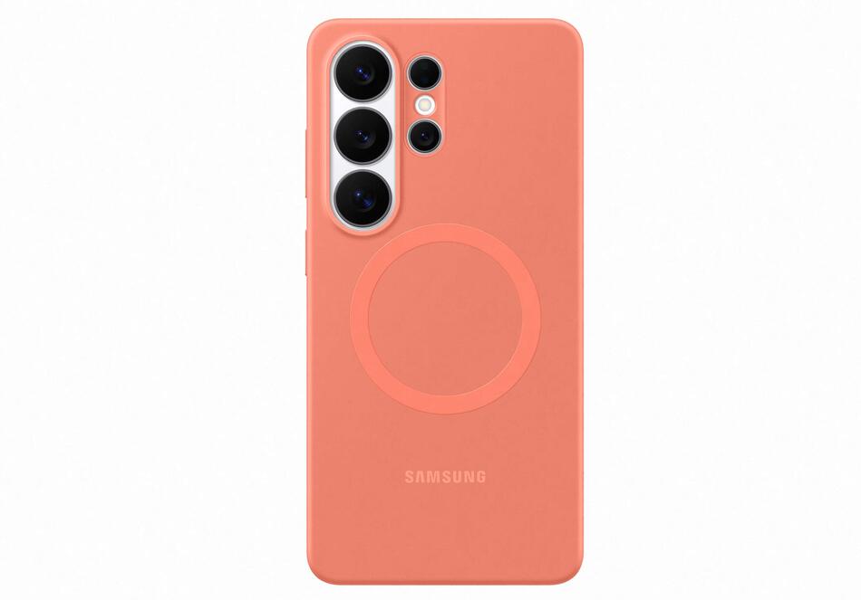 Kryt na mobil Samsung Silikonový kryt s magnetem Gal