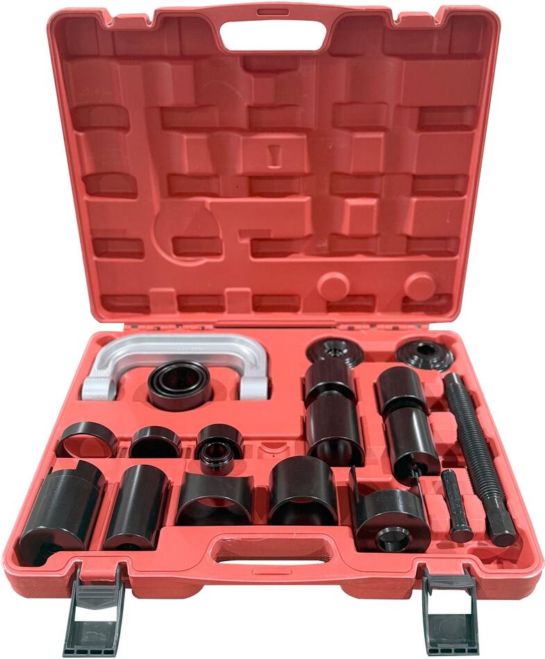 Sada adaptérů pro demontáž kulových čepů MECHANIC BALL JOINT 7, 21 ks SIXTOL