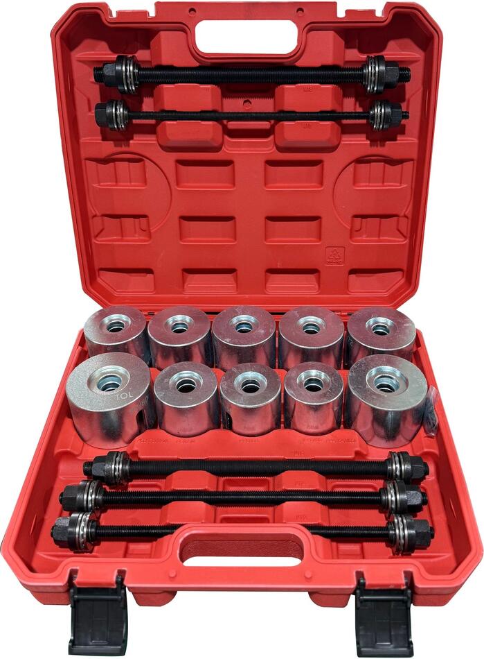 Sada na lisování a stahování ložisek a pouzder MECHANIC PULLER SET 3, 27 ks SIXTOL