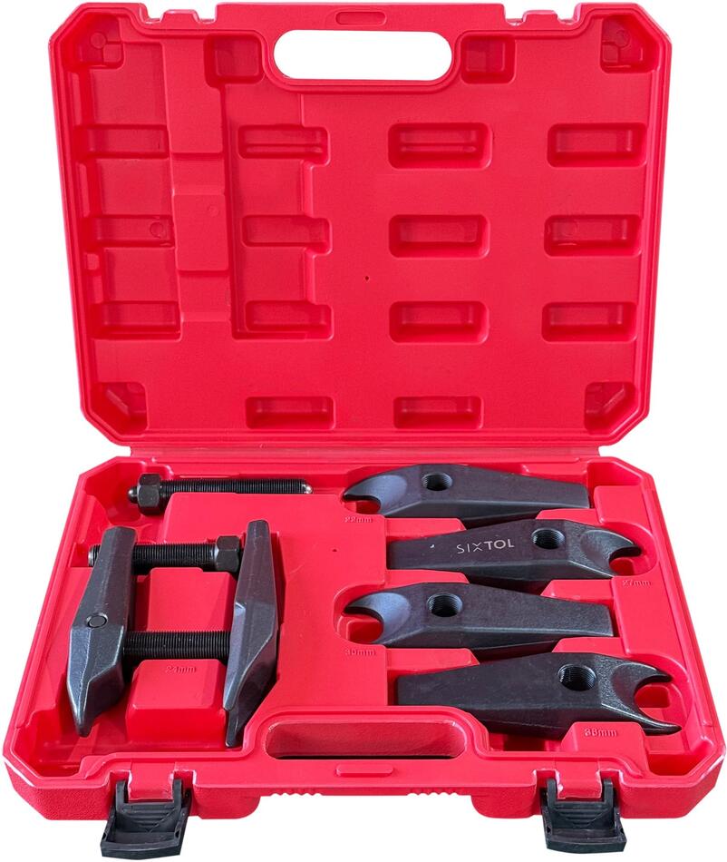Stahovák kulových čepů evropských vozů MECHANIC PULLER SET 9, 4 velikosti SIXTOL