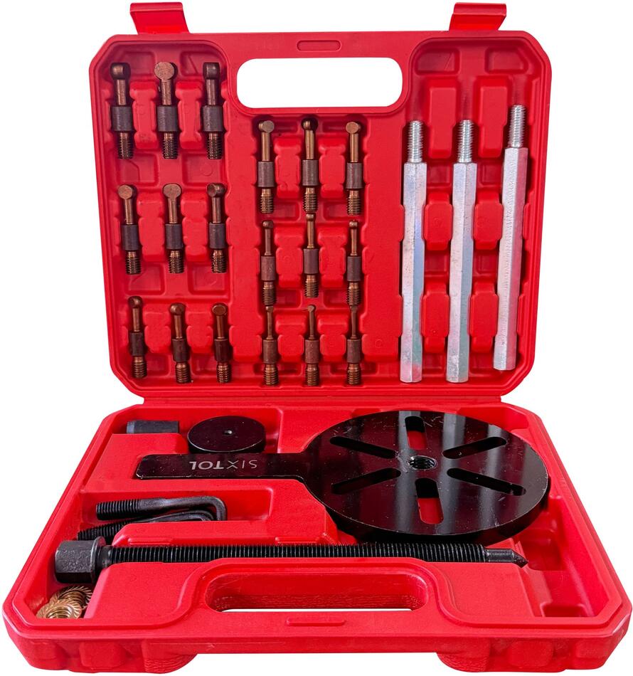 Sada s tříramenným stahovákem vnitřních ložisek MECHANIC BEARING PULLER 4 SIXTOL