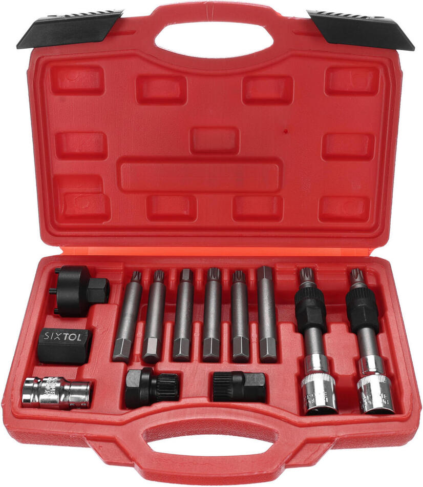 Sada na demontáž řemenice MECHANIC PULLEY SET 1, 13 ks SIXTOL