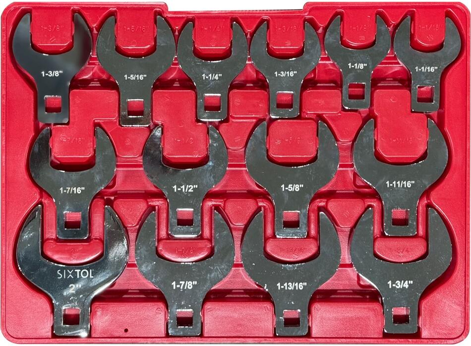 Sada vyměnitelných stranových klíčů MECHANIC WRENCH SET 5, 1/2", 14 ks SIXTOL